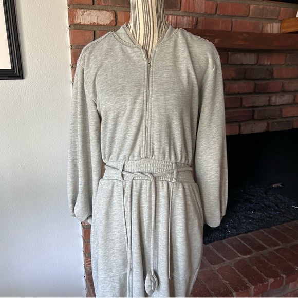 For Love & Lemons Yuna Jumpsuit in Grey Sz S - Picture 4 of 12